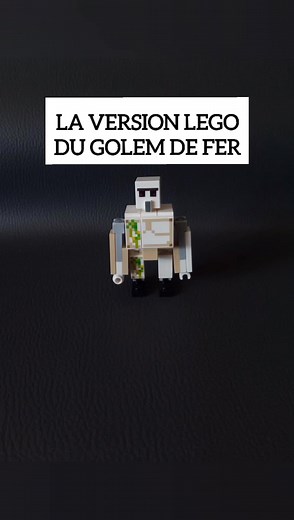 Corrige la version officielle du golem de fer en lego !