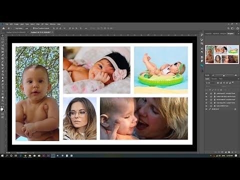 Photoshop Tutorial how to Create an photo album