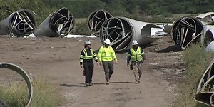 Company operating in Iowa diverts turbine blades from landfills through recycling