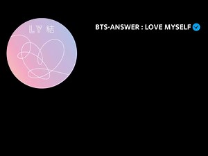 BTS Answer Love Myself Lyrics Video