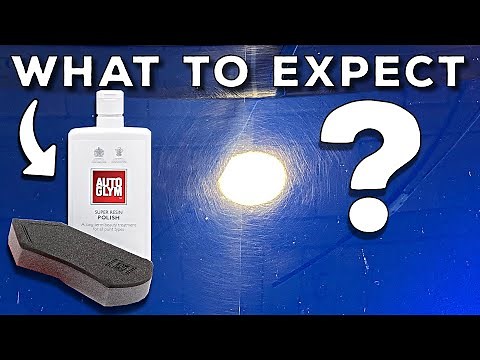 Can You Remove Scratches by Hand? Autoglym Super Resin Polish