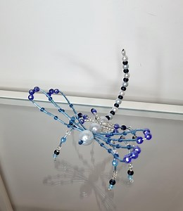 Beaded Dragonfly (big), Handmade Home Decor. - Etsy Australia