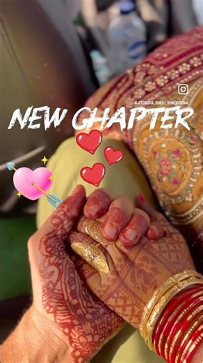 Life New Chapter |A Promise for a Lifetime 💍 | Newly Married Couple Love Story