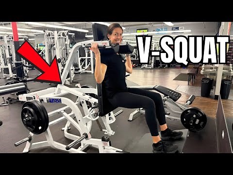 How to Use the V-Squat Machine at the Gym (Beginner Friendly Guide)