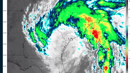 🌀 Tuesday update on Tropical Storm #Debby, causing flooding in the southeast U.S. that will continue for a few days yet. Everyone be smart and safe today.