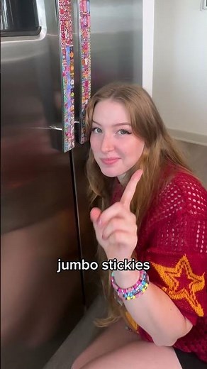 Can I Cover My GIANT Fridge in Stickers?! 😱
