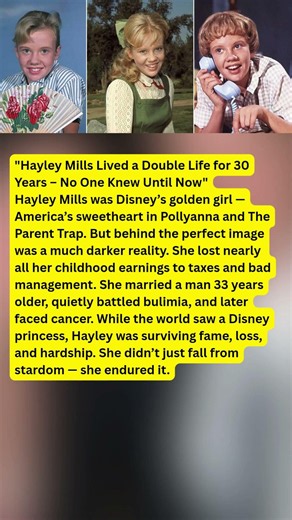 "Hayley Mills Lived a Double Life for 30 Years – No One Knew Until Now"