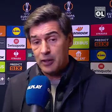 56K views · 1.6K reactions |  « On a très bien joué, il y a eu beaucoup de mouvements. On a contrôlé le match. »  Notre coach Paulo Fonseca heureux de la qualification et de la prestation de l'équipe au micro d'#OLPLAY   Les réactions après #OLFCSB  https://youtu.be/JBzD4Ndoq6Q | Olympique Lyonnais - OL | Facebook