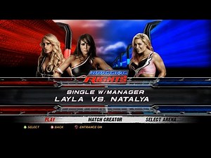 WWE '12 - Layla vs. Natalya