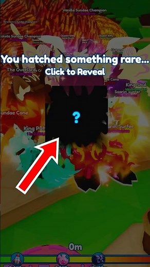 i Finally Hatched this PET in BGSI