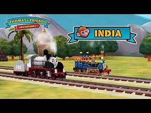 Thomas & Friends: Adventures! - Merlin traveling to India and Challenge Rajiv