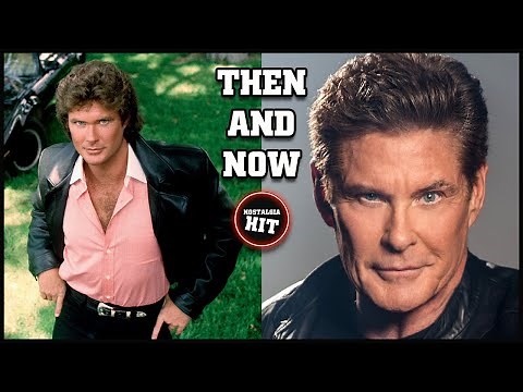 KNIGHT RIDER (1982 - 1986) Then And Now TV Series Cast (NOSTALGIA HIT)