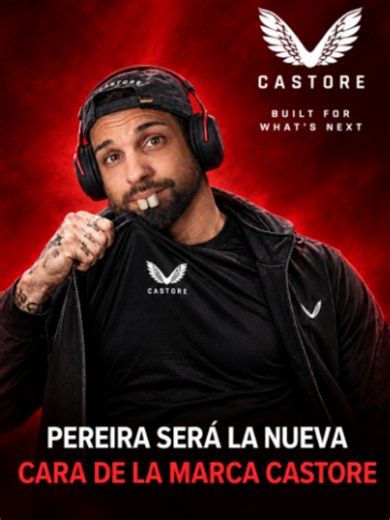 Pereira, nuevo embajador de Castore: campaña otoño-invierno con Ronaldinho