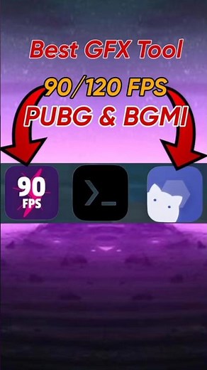 🥳Best 90 fps GFX Tool for BGMI and PUBG 🔥✅#bgmi #pubgmontage #viral #pubgm #gfxtool #hacker