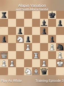 56K views · 892 reactions | Alapin Variation and Smith-Morra Gambit ( Part 3 ) Play As White #ChessOpening #AlapinVariation | Chess Galleryan | Facebook