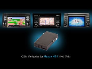 OEM Navigation for Mazda 6, CX-5, CX-9 with Mazda NB1 TomTom HU