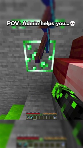 ADMIN WAS WATCHING 💀 #minecraft