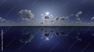 VR sky 360 clouds Panoramic Sky 360 HDRI 360 Degree panorama Sky for VR films sky without ground