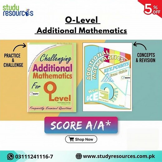 O Level Additional Mathematics