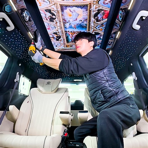 Ultimate Luxurious Kia Carnival High Roof Limousine VIP Transport Full Conversion Production Process | Process everything factory’s