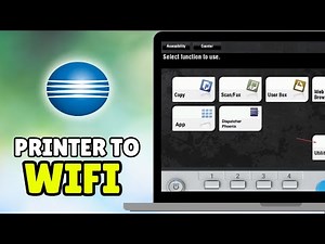 How To Connect Konica Minolta Printer to WiFi/Network (2025) - Full Guide