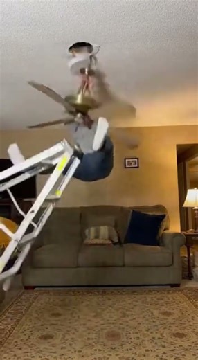 Dad's Ceiling Fan Disaster