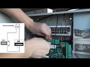 How to Connect Lock with External Power to DS K26 G Series Access Controller