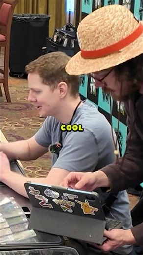 Chat covered the rest, so you're good... Pokemon Card Vendor POV #pokemon #shorts #pokemontcg
