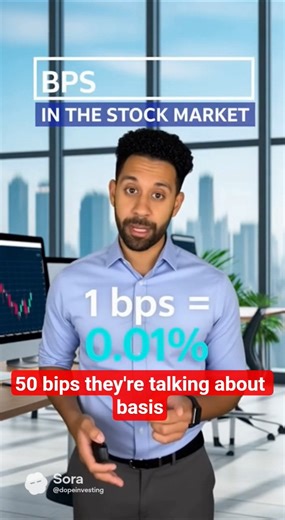What is BPS? #stocks #stockmarket #basispoints