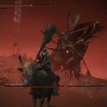 Starscourge Radahn vs Vary Oldman and Co #eldenring