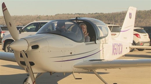 UCA aviation student becomes first female to gain private pilot license in program history