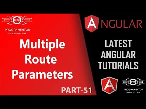 51 | Multiple Route Parameters In Angular Routing | Route Parameter Angular | Angular | (Hindi/Urdu)