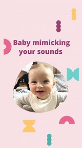 You might be missing it but it happens all the time- your baby is constantly mimicking your sounds. Don’t think it’s true? Listen to the sounds your baby makes this week. See if you can spot it. . . . . . #babyintune #cutebaby #cutebabies #cutebabiesofinstagram #instababies #instababygirl #instababyboy #singingbaby #singingdad #instagrambaby #instagrambabies #babyinsta #babyinstagram | Baby in Tune