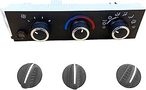 599-294 Front A/C Heater Climate Control Module with Heated Mirro Option Compatible with Express & Savana 1500 2500 3500 Air Conditioning Climate Control Panel
