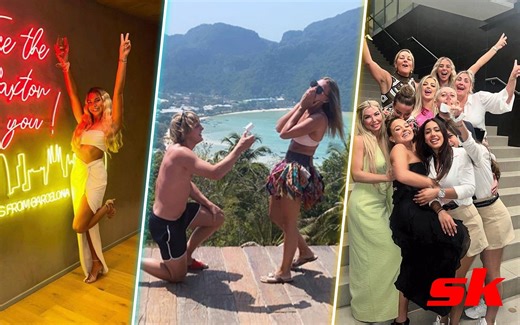PHOTOS: Paddy Pimblett's wife Laura Gregory has pre-wedding blast in Barcelona for bachelorette party