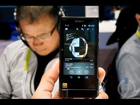 Sony NW-ZX2 Walkman Hi-Res Digital Music Player Hands On