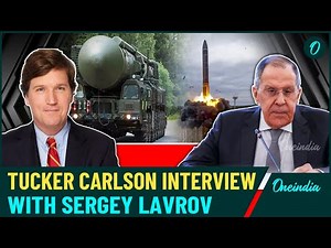 Lavrov-Tucker Carlson Full Interview | Russia Putin's Most Trusted Man Spills Beans In Big Interview