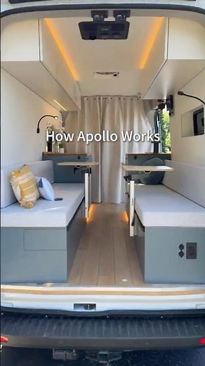 How Apollo Works as a Living Space | Custom Camper Van Layout