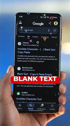 Blank Comment Trick 🥵 || Instagram Blank Comment Trick 😱 #android #mobile #tech #ai #shorts