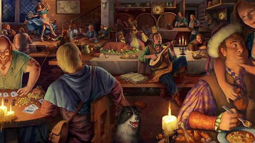 Crossroads Inn - a fantasy tavern simulator.