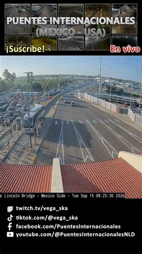2026 09 15 Puente Internacional 2 viendo hacia Nuevo Laredo