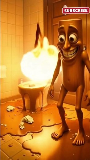 Tom tom tom sahur Pooping #ai #funny #tom #tungtungtungsahur #ballerina #capuchina #italianbrainrot
