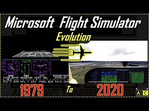 1979-2020 : Microsoft Flight Simulator Evolution