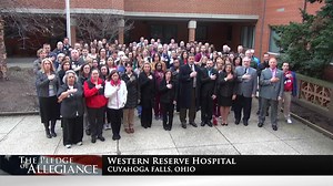 Thank you, Western Reserve Hospital, for today's Pledge of Allegiance 🇺🇸 | Fox 8 News