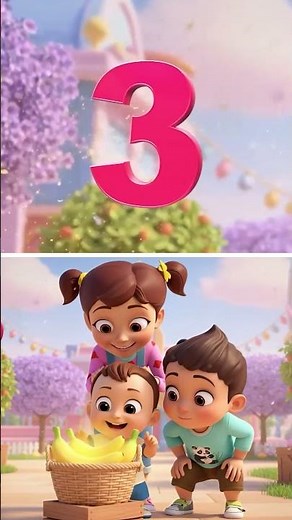 Chanson Des Chiffres - Apprendre les Nombres #shorts #chansonspourenfants #meekosfamily