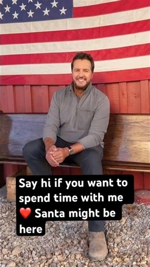 Santa 🧑‍🎄 #lukebryan #countrymusic #music #cowboys #musician #countrysongs #tour #concert #love