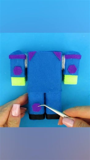 Making a Plush 99 Nights in the Forest ROBLOX Alien DIY Tutorial #art #diy