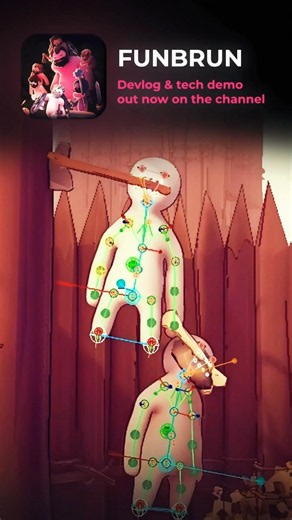 Next-Gen Active Ragdoll 🦴⚔️ #gamedev #ragdolls #indiegame #gamedevelopment #physics #gaming