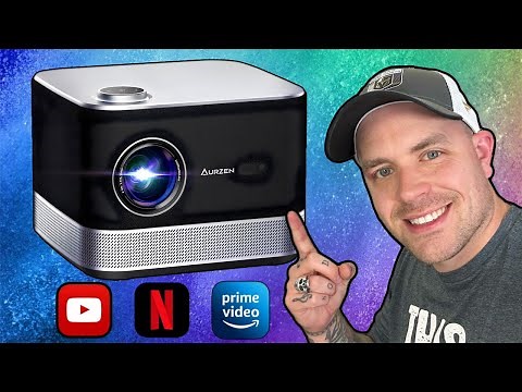 This 4K Projector Is AMAZING For Gaming & So Much More! | Aurzen Boom 3 Unboxing & Review