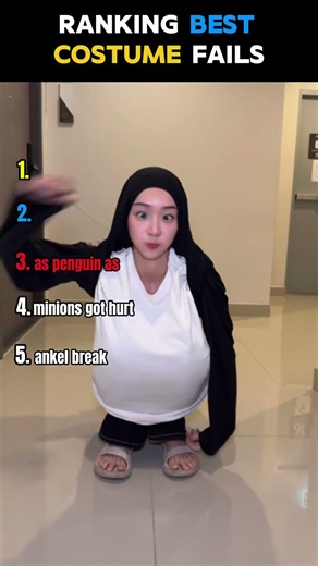 Ranking best costume fails